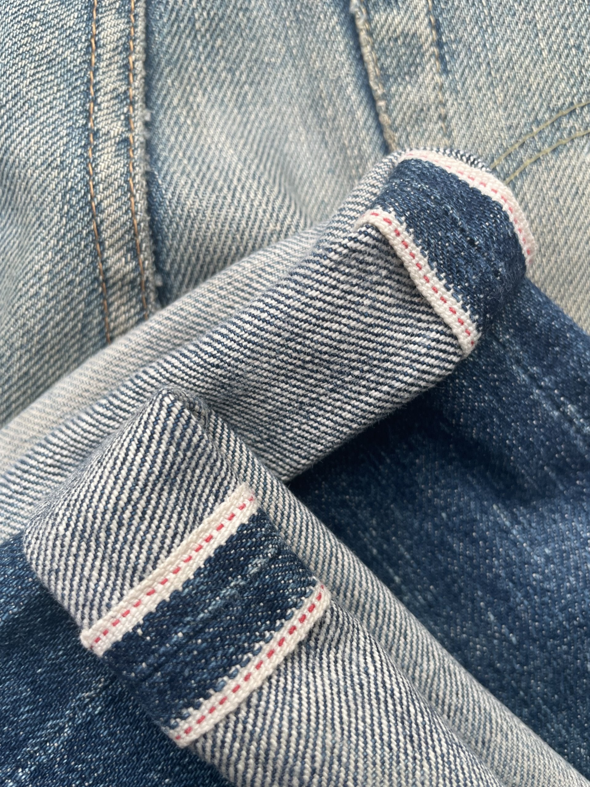 Vintage Canton Selvedge Distressed Denim