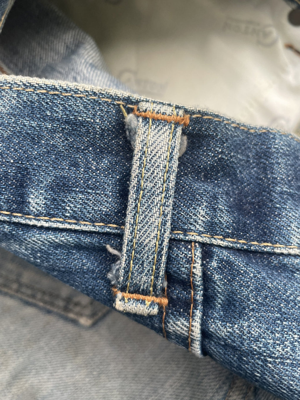 Vintage Canton Selvedge Distressed Denim