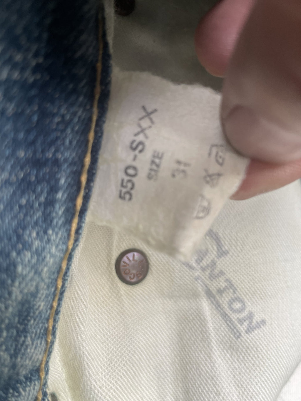 Vintage Canton Selvedge Distressed Denim