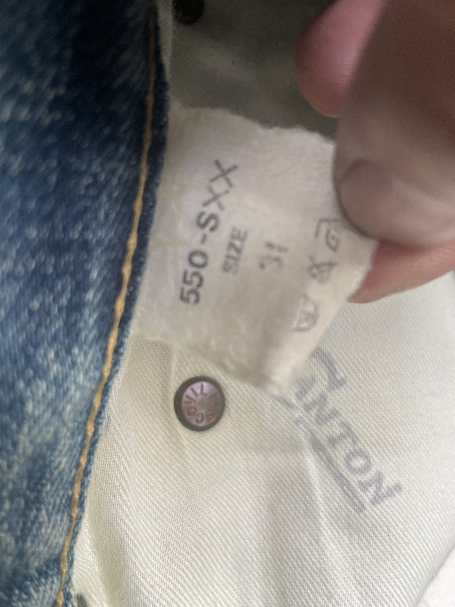 Vintage Canton Selvedge Distressed Denim