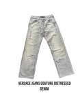 Versace Jeans Couture Distressed Denim