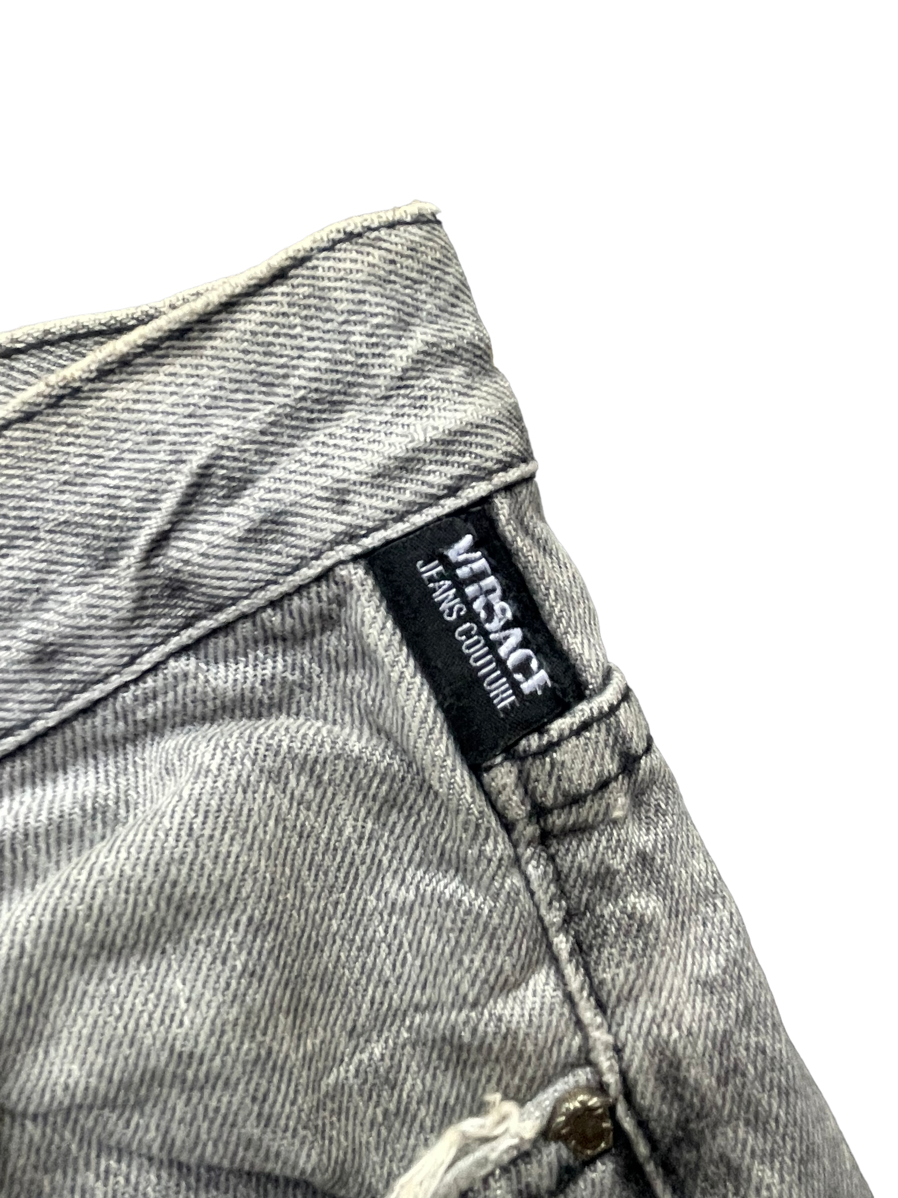 Versace Jeans Couture Distressed Denim