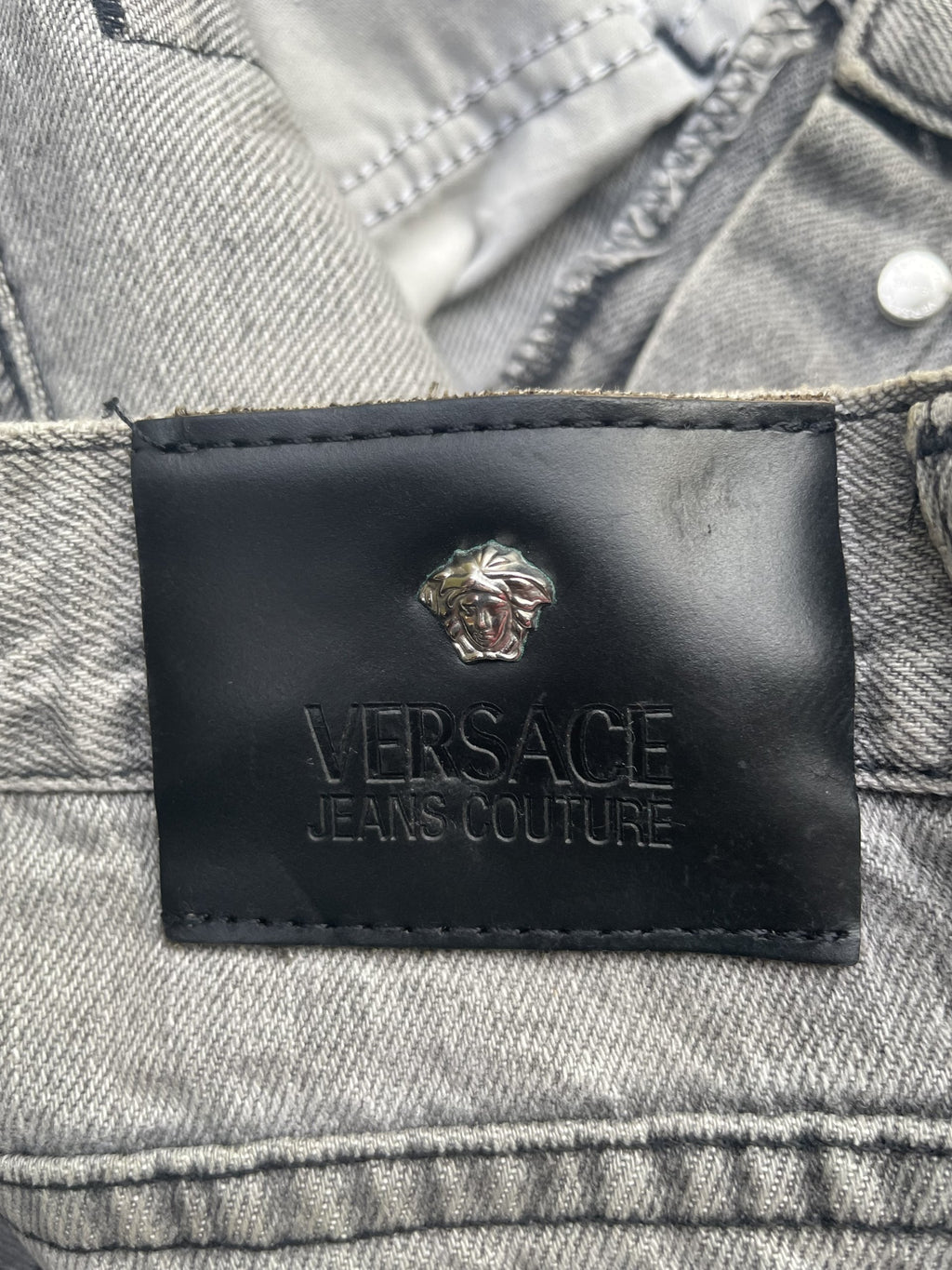 Versace Jeans Couture Distressed Denim