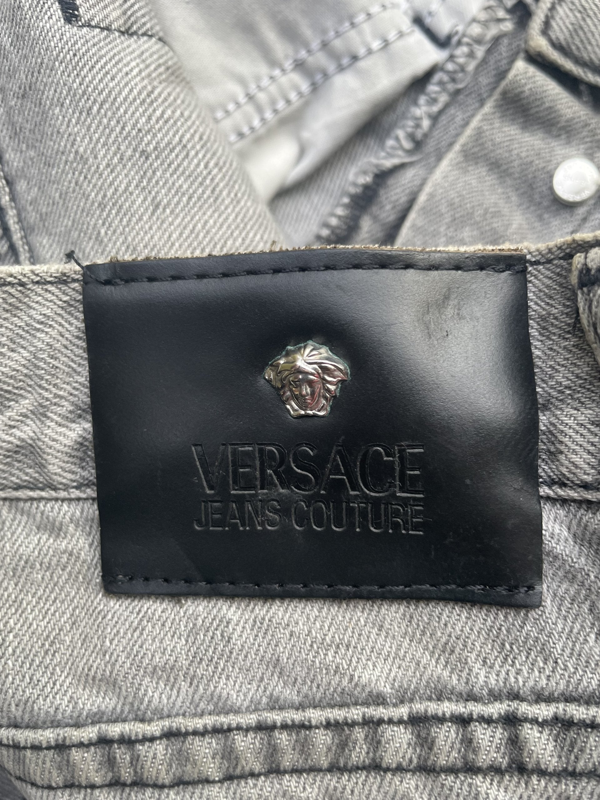 Versace Jeans Couture Distressed Denim