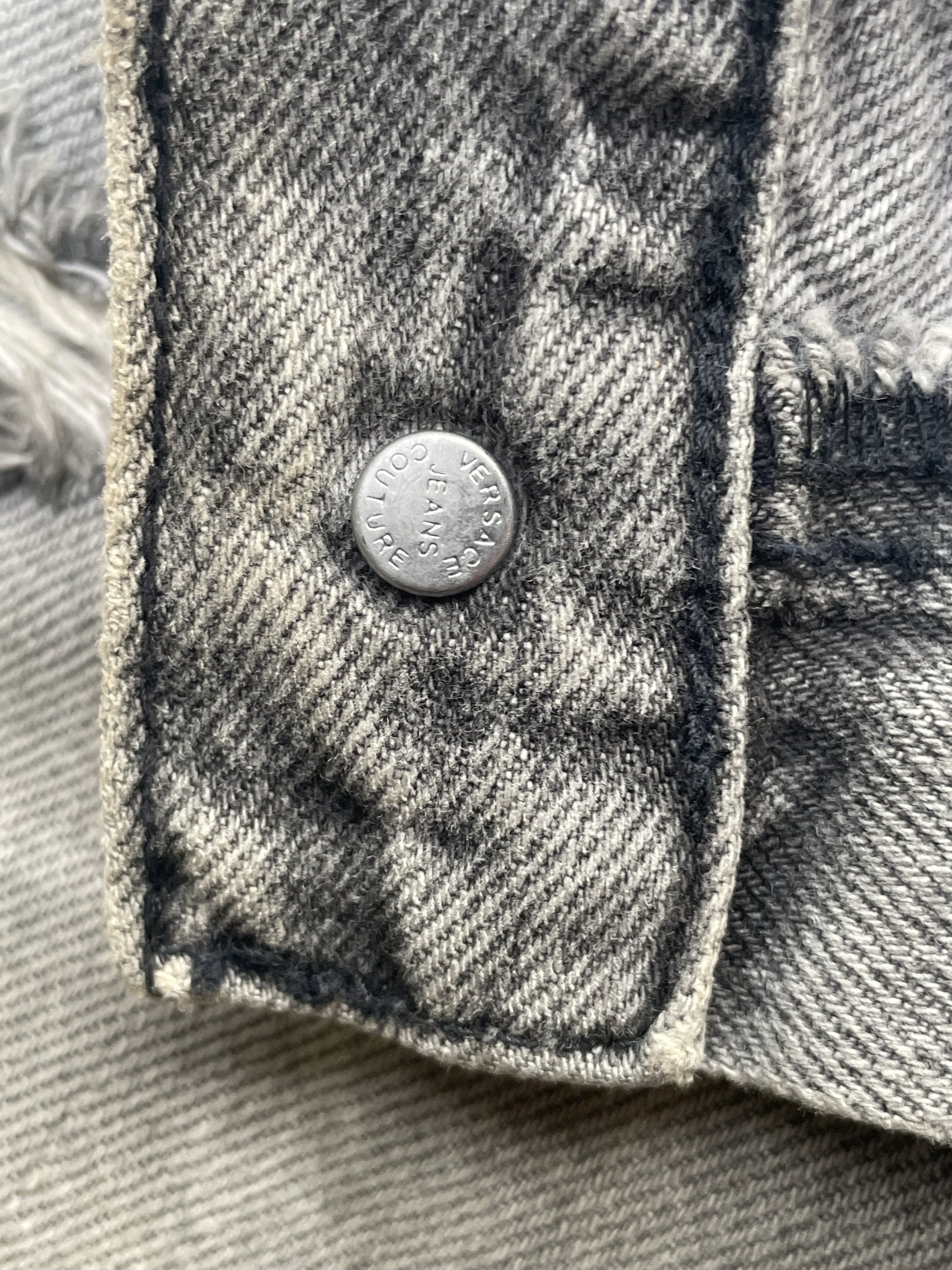Versace Jeans Couture Distressed Denim