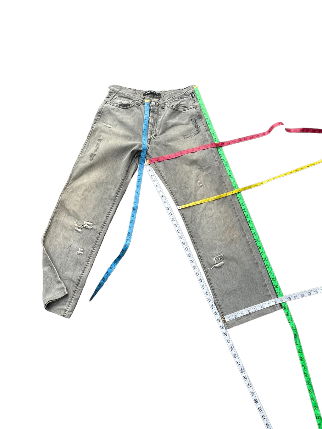 Versace Jeans Couture Distressed Denim