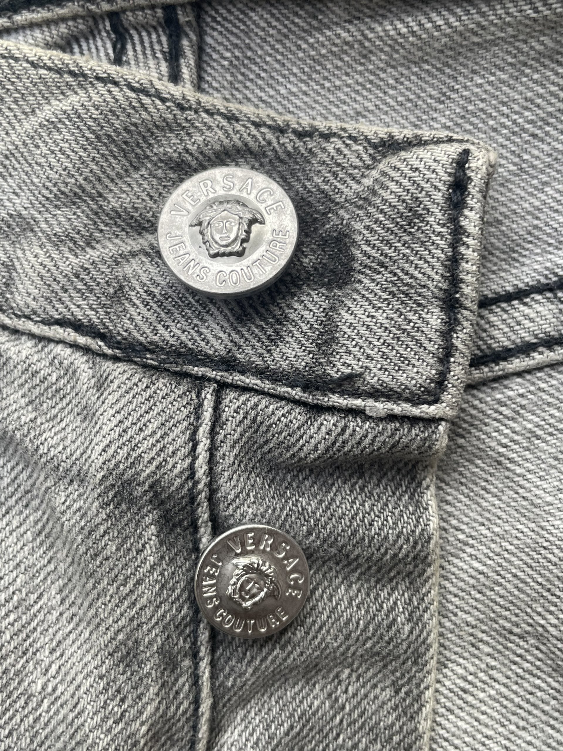 Versace Jeans Couture Distressed Denim