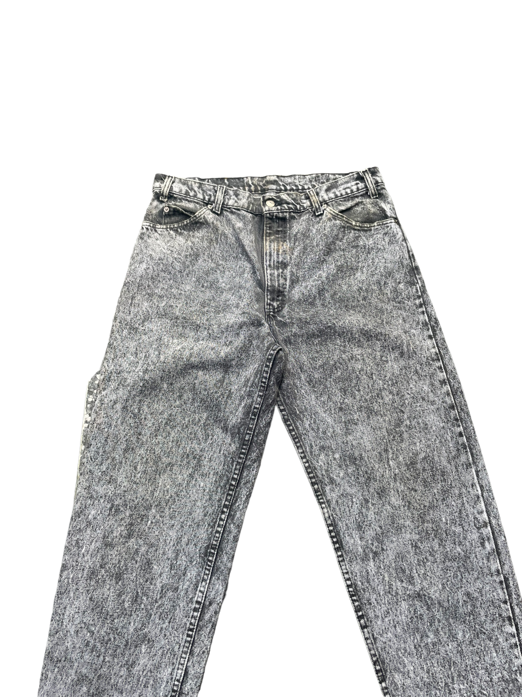 Vintage Levis Acid Wash Black Tag Denim