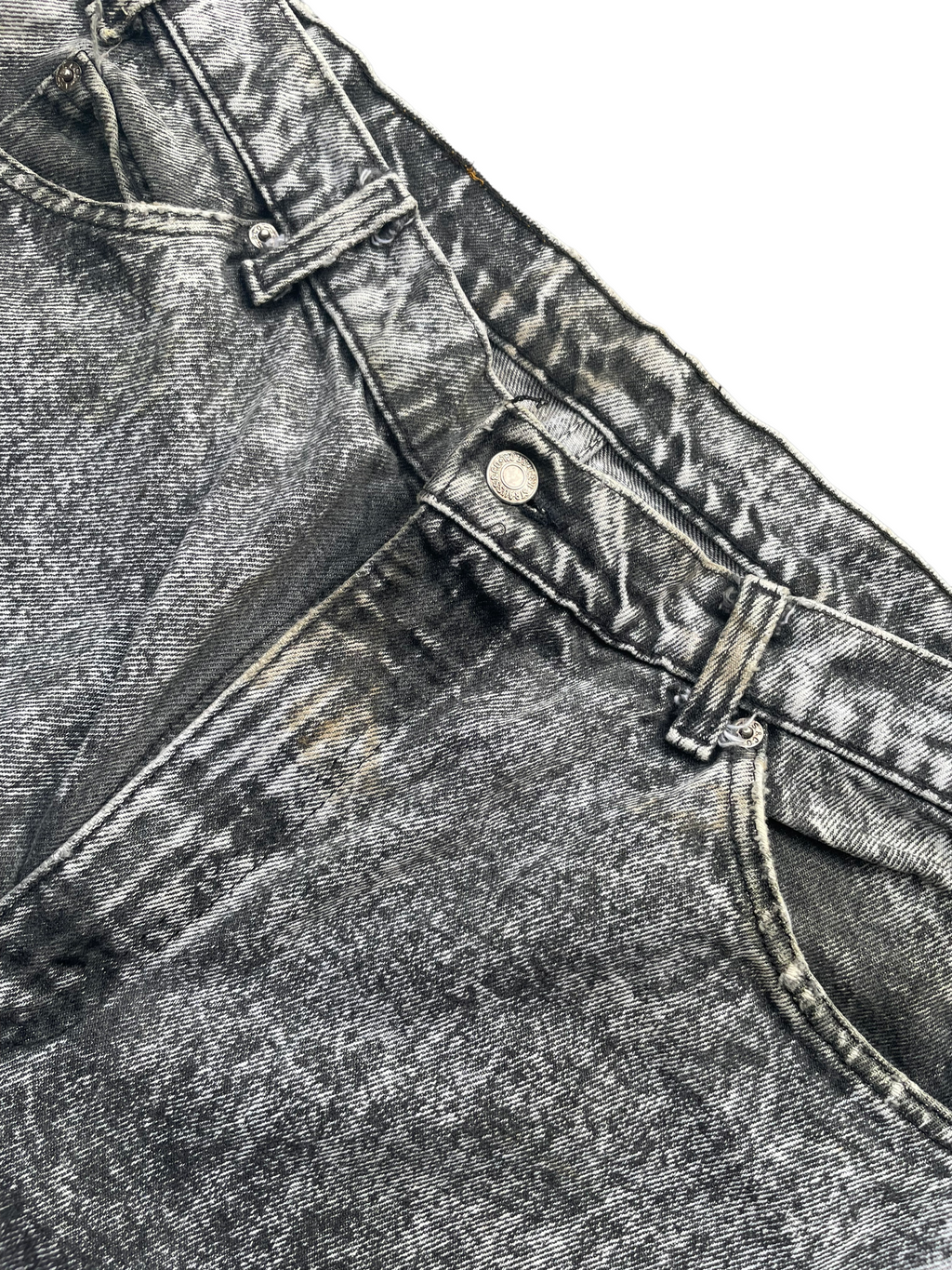 Vintage Levis Acid Wash Black Tag Denim