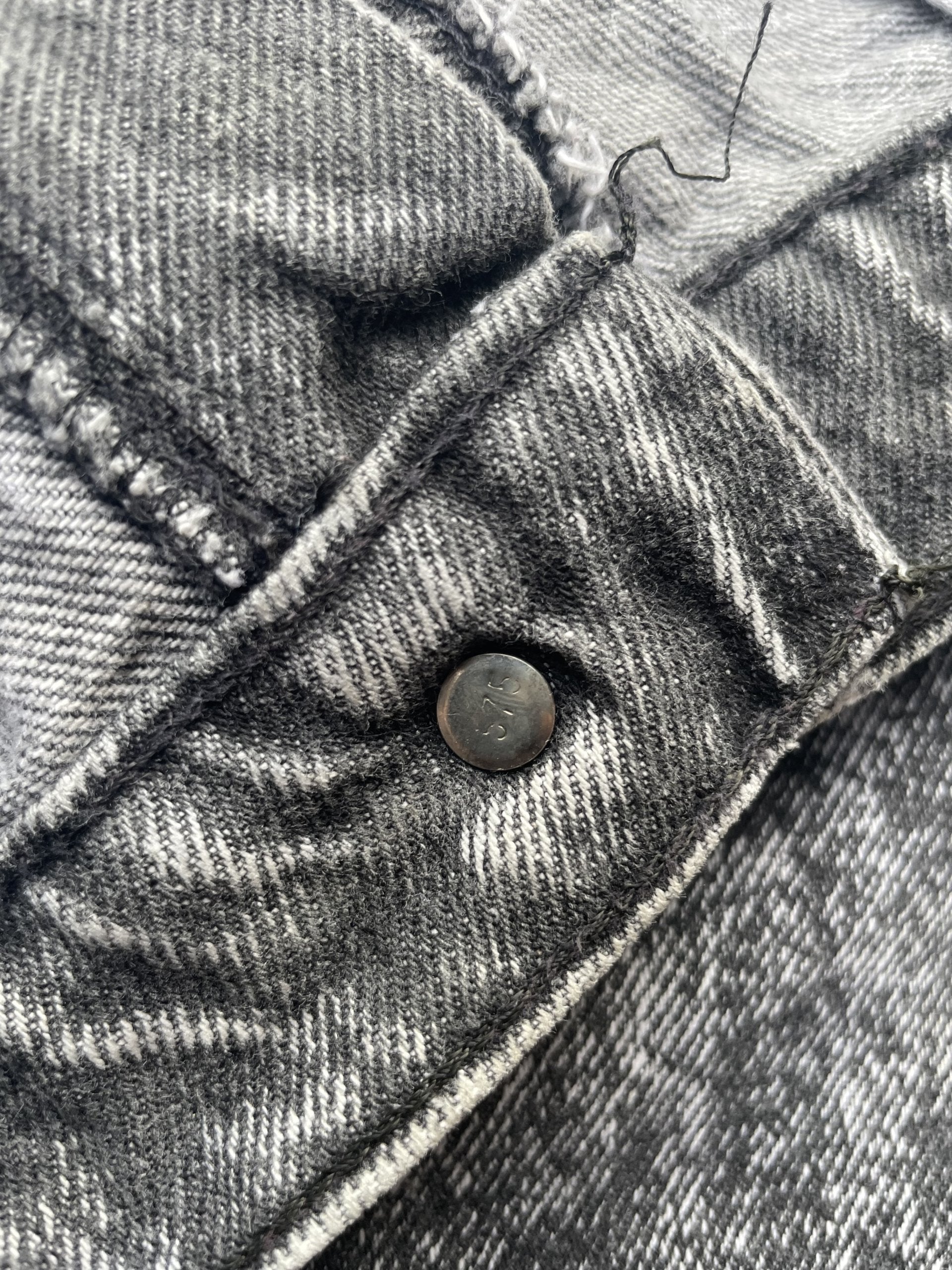 Vintage Levis Acid Wash Black Tag Denim