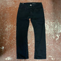 True Religion Ricky Jeans In Black W34 L31 Horse Shoe Pocket Detail Made In USA