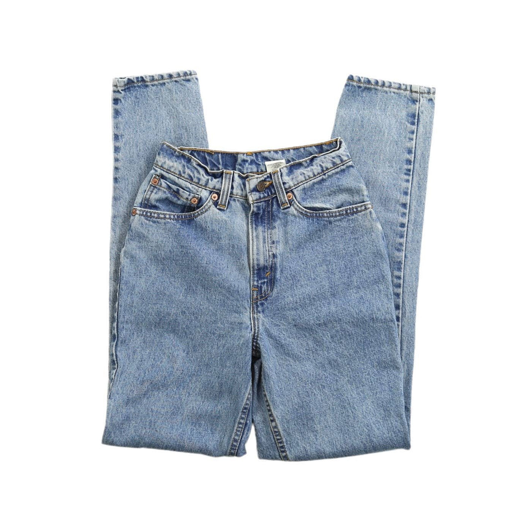 VINTAGE LEVIS 512 MEDIUM WASH HIGH WAISTED JEANS