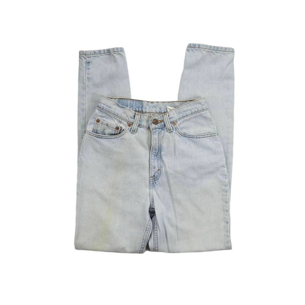 VINTAGE LEVIS W24/25 512 LIGHT-MEDIUM WASH HIGH WAISTED JEANS