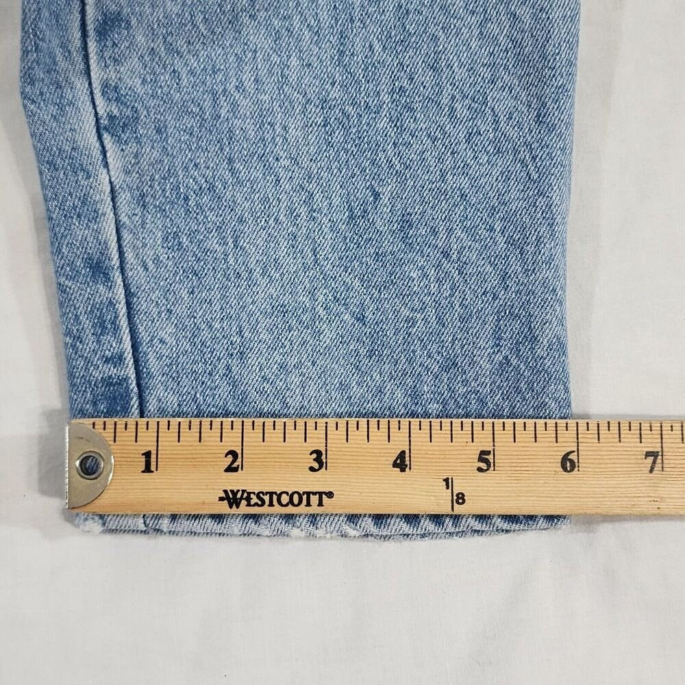 Vintage Gap Jeans Women's 7/8 High Rise Tapered Medium Wash Button Fly 26X30 GOOD