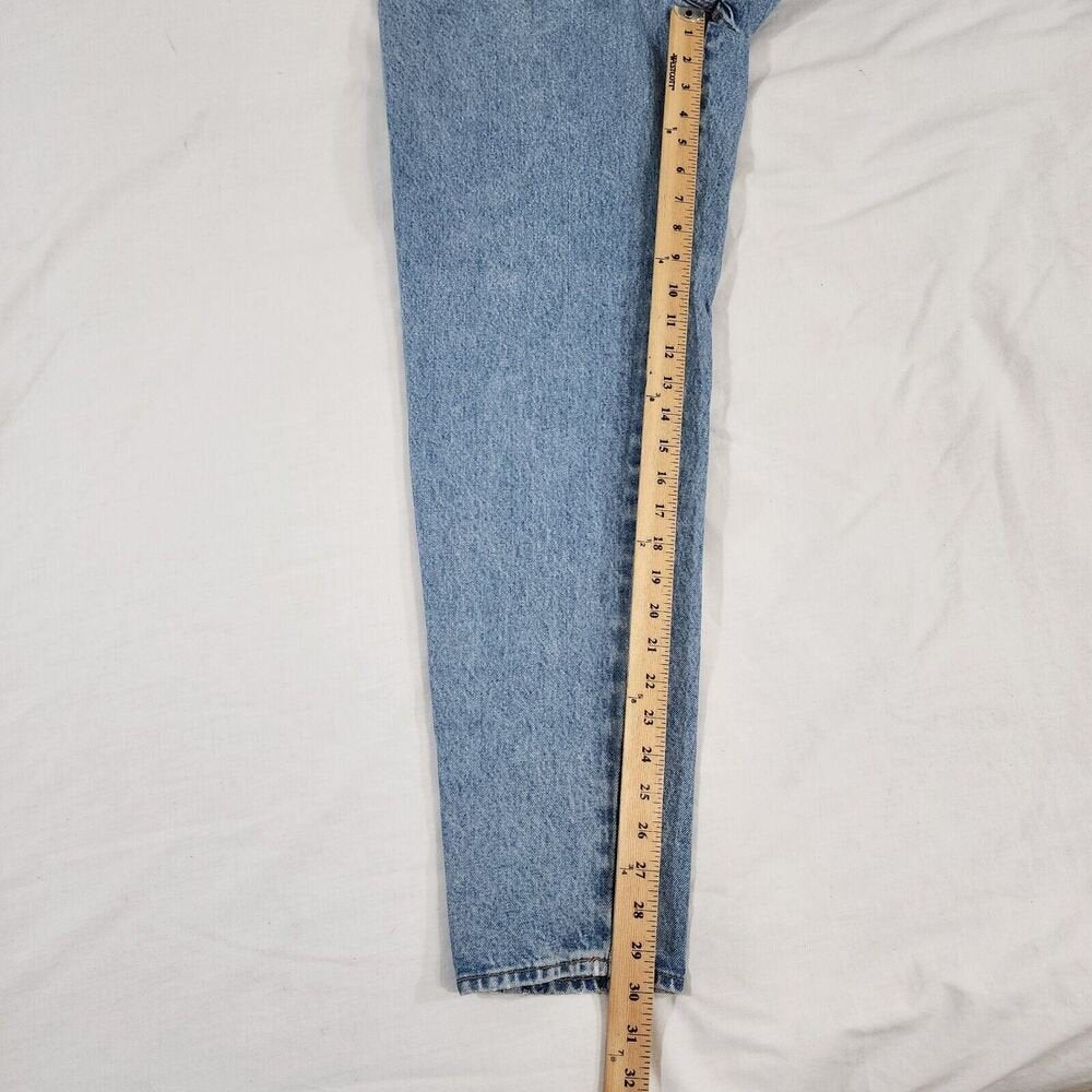 Vintage Gap Jeans Women's 7/8 High Rise Tapered Medium Wash Button Fly 26X30 GOOD