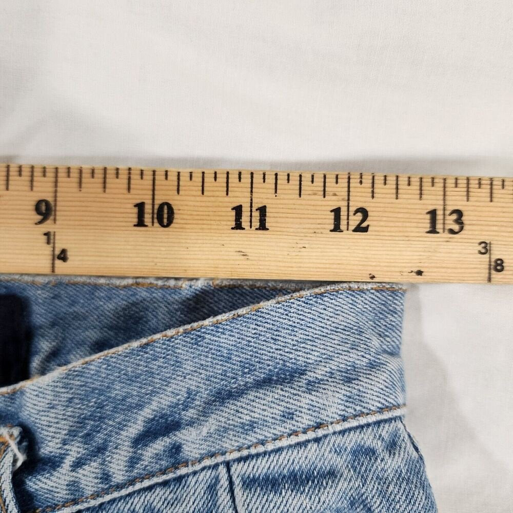 Vintage Gap Jeans Women's 7/8 High Rise Tapered Medium Wash Button Fly 26X30 GOOD