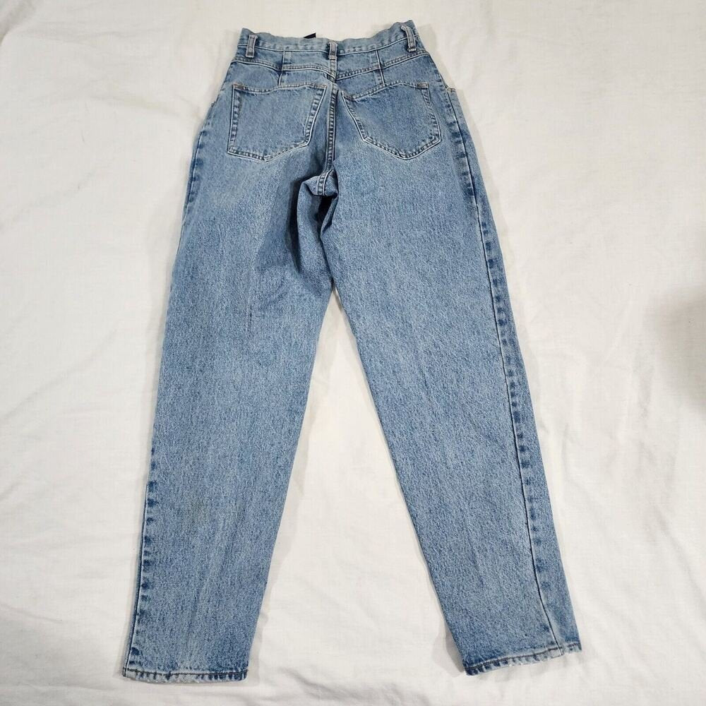 Vintage Gap Jeans Women's 7/8 High Rise Tapered Medium Wash Button Fly 26X30 GOOD