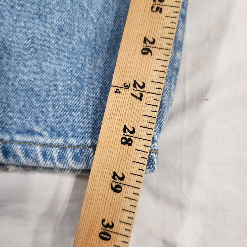 Vintage Lee Regular Straight Legs Jeans Blue Light Wash 38x30 REAL 34W - GOOD