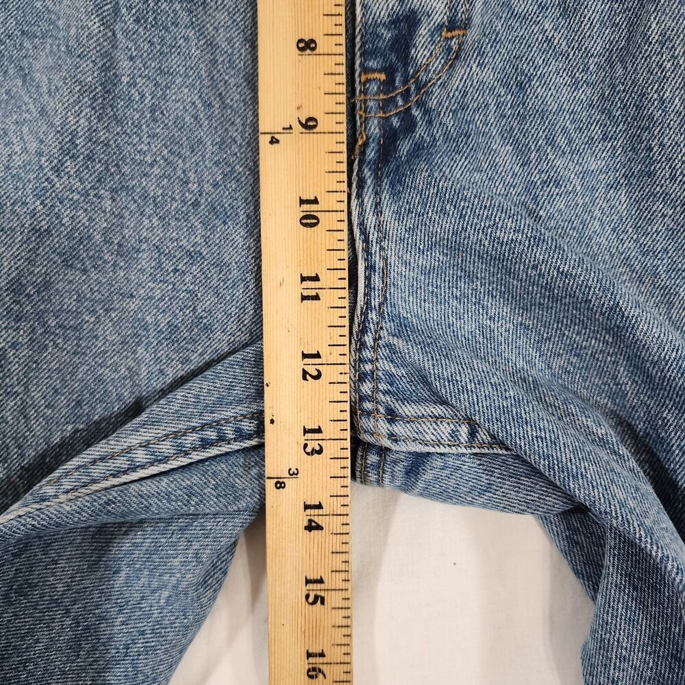 Vintage Calvin Klein Jeans Mens Straight Leg 36w / 31L Stonewash Blue - GOOD