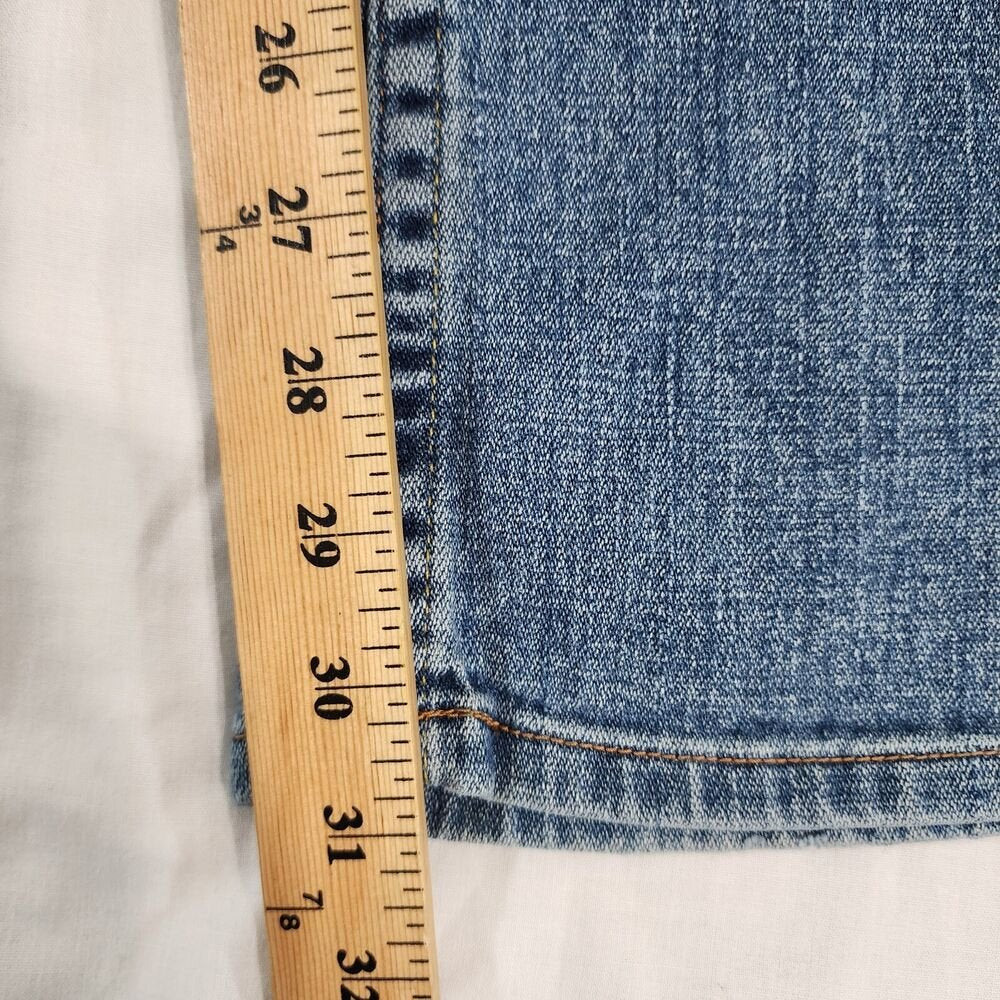 Vintage ZB Jeans Women's Embroidered Hippie Bootcut Jeans Mermaid Size 13 - GOOD