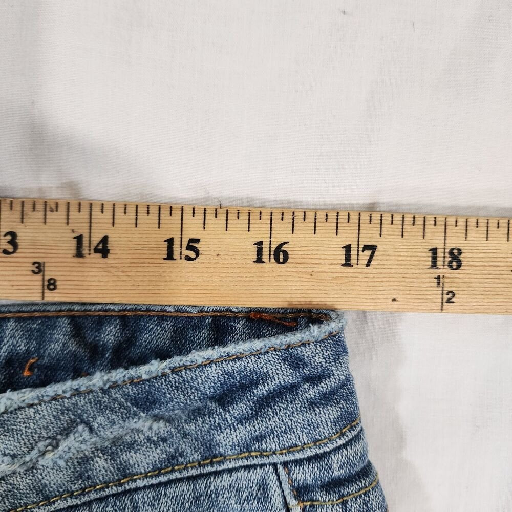 Vintage ZB Jeans Women's Embroidered Hippie Bootcut Jeans Mermaid Size 13 - GOOD