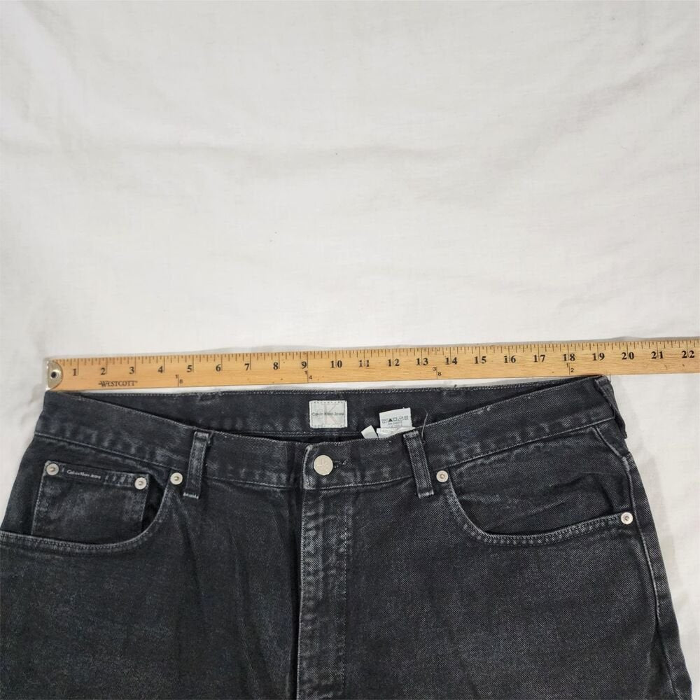 Vintage Calvin Klein Jeans Mens Straight Leg Size 38 / 29.5 Dark Wash - GOOD