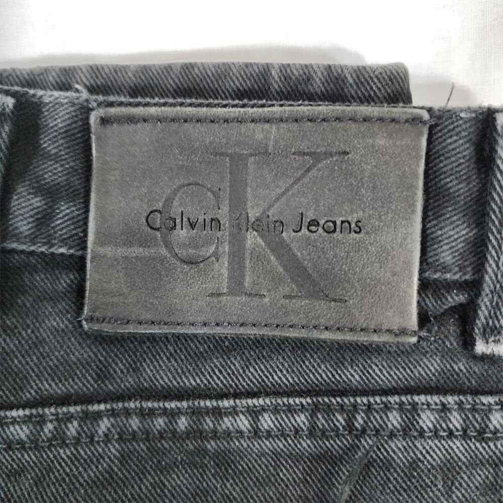 Vintage Calvin Klein Jeans Mens Straight Leg Size 38 / 29.5 Dark Wash - GOOD