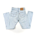 VINTAGE 27”/28” LEVIS 501 LIGHT WASH BUTTON FLY HIGH WAISTED JEANS