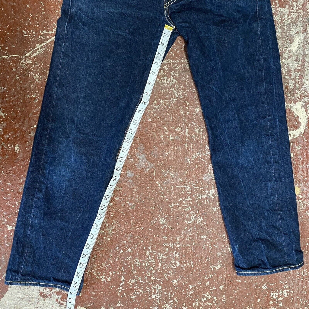 Levi 501 Selvedge Straight Denim Blue Jeans W30 L30 *Read Description*