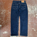 Levi 501 Selvedge Straight Denim Blue Jeans W30 L30 *Read Description*