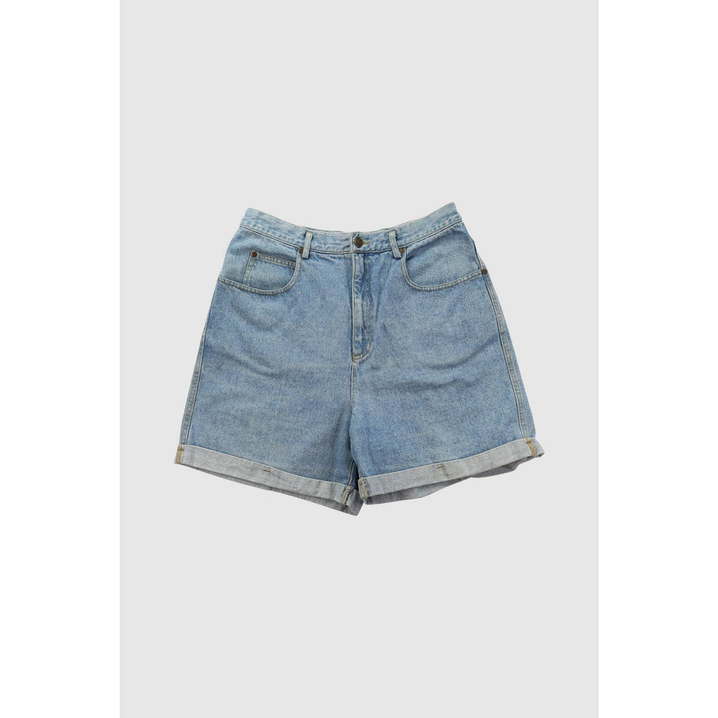 VINTAGE 90S LIZWEAR MEDIUM WASH DENIM HIGH RISE SHORTS