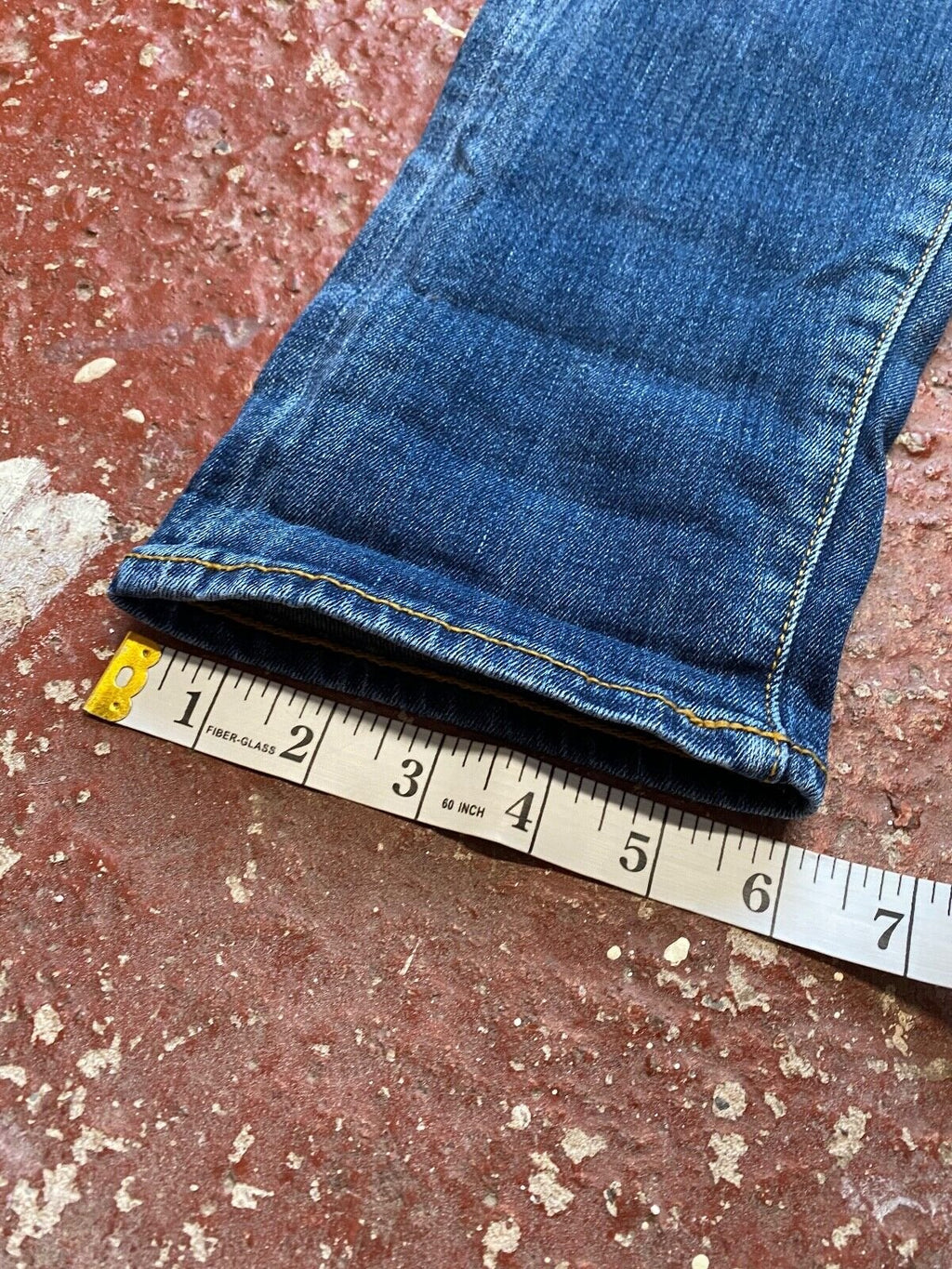 Edwin ED 85 Slim Tapered Selvedge Stretch Jeans W32 L32 Blue Denim Trousers