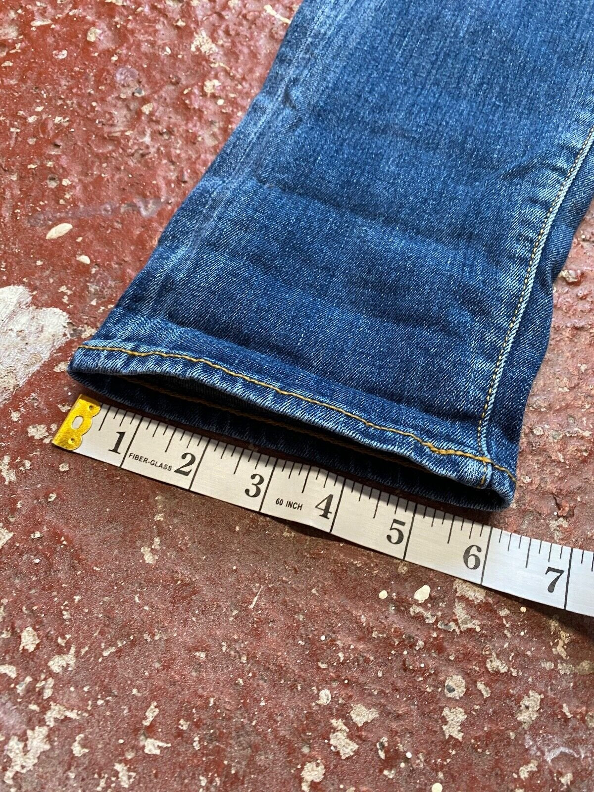 Edwin ED 85 Slim Tapered Selvedge Stretch Jeans W32 L32 Blue Denim Trousers