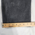 Vintage Levis 560 Red Tab Black Denim Loose Fit Tapered Jeans 36x30