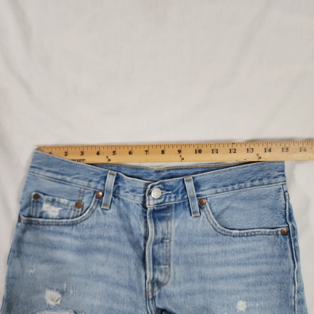 Levi's Premium 501 Women's 30W Medium Wash Fit Jeans Shorts