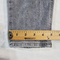 Agolde Women's Gray Jean Light Wash Button Fly 28W / 26L - GOOD