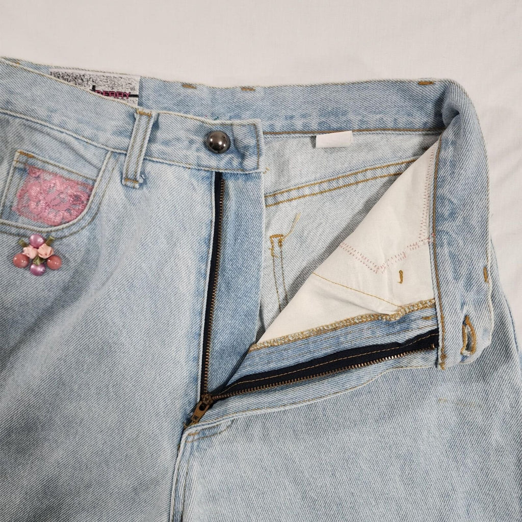 Robin Berry Women's 27 x 33 Light Wash High-Rise Denim Jeans - VINTAGE