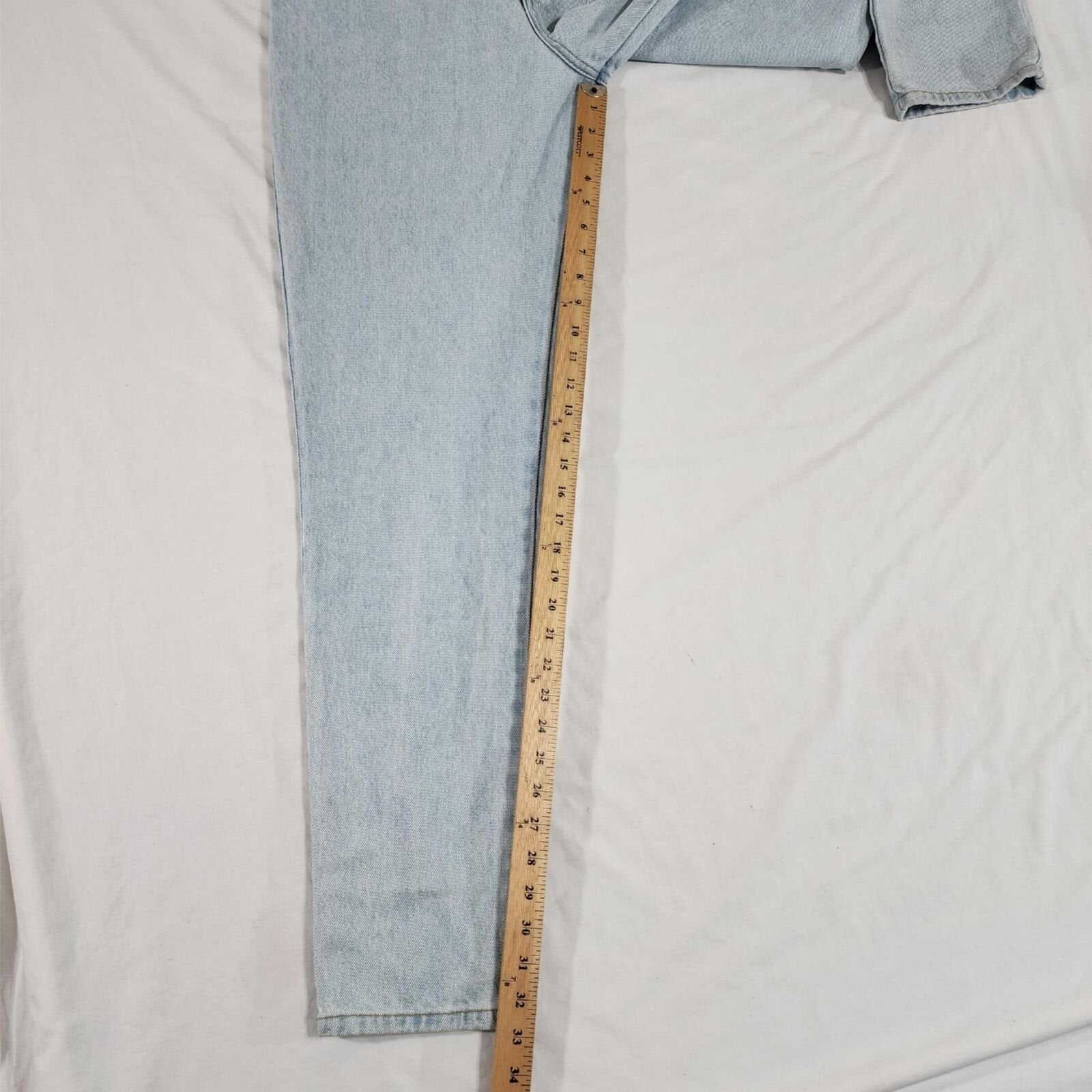 Robin Berry Women's 27 x 33 Light Wash High-Rise Denim Jeans - VINTAGE