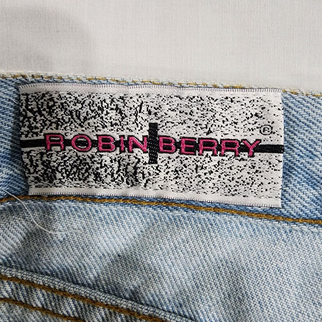 Robin Berry Women's 27 x 33 Light Wash High-Rise Denim Jeans - VINTAGE