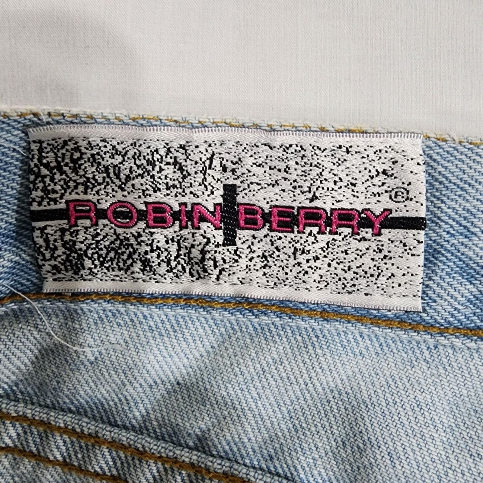 Robin Berry Women's 27 x 33 Light Wash High-Rise Denim Jeans - VINTAGE