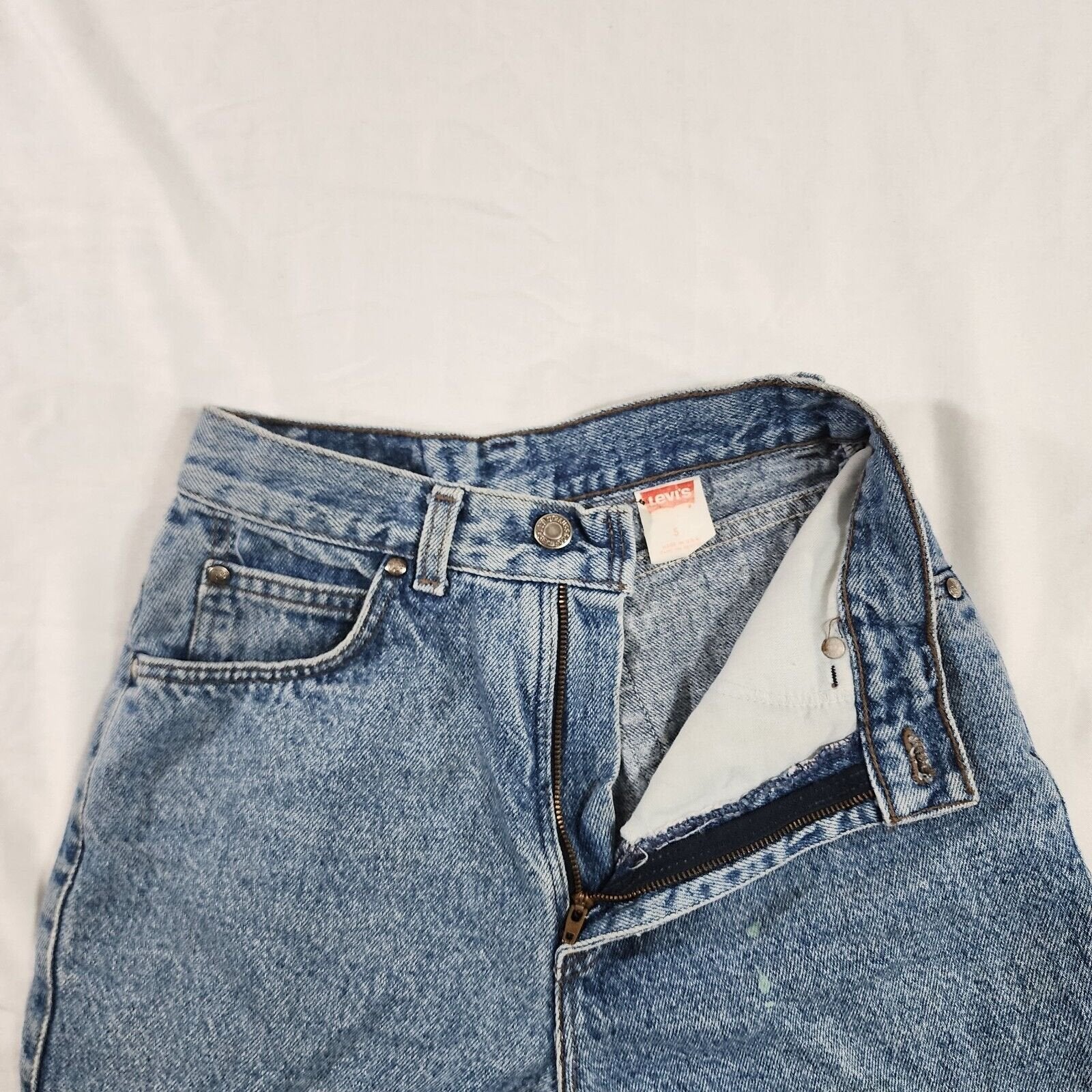 Vintage Levi's 900 Series Womens Jeans Blue Size 5 (23x27) High Rise Tapered