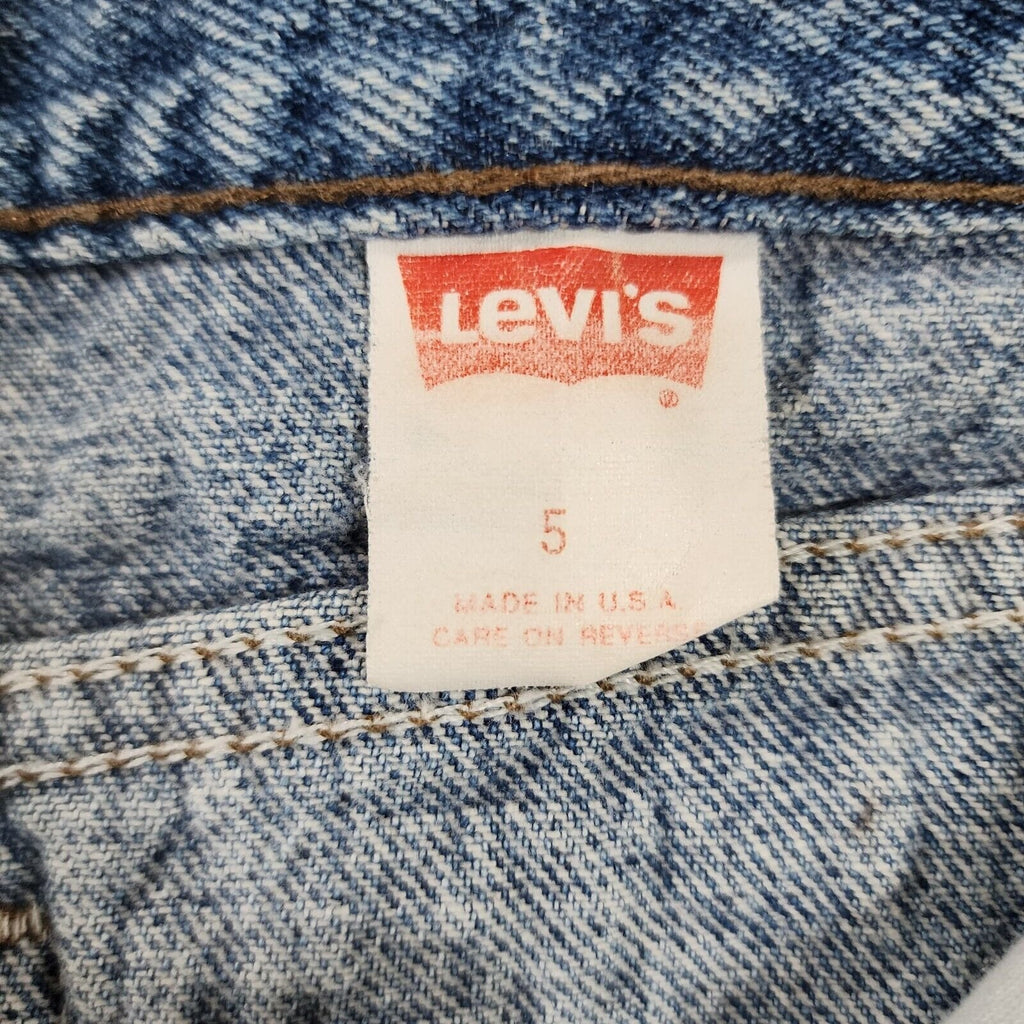 Vintage Levi's 900 Series Womens Jeans Blue Size 5 (23x27) High Rise Tapered