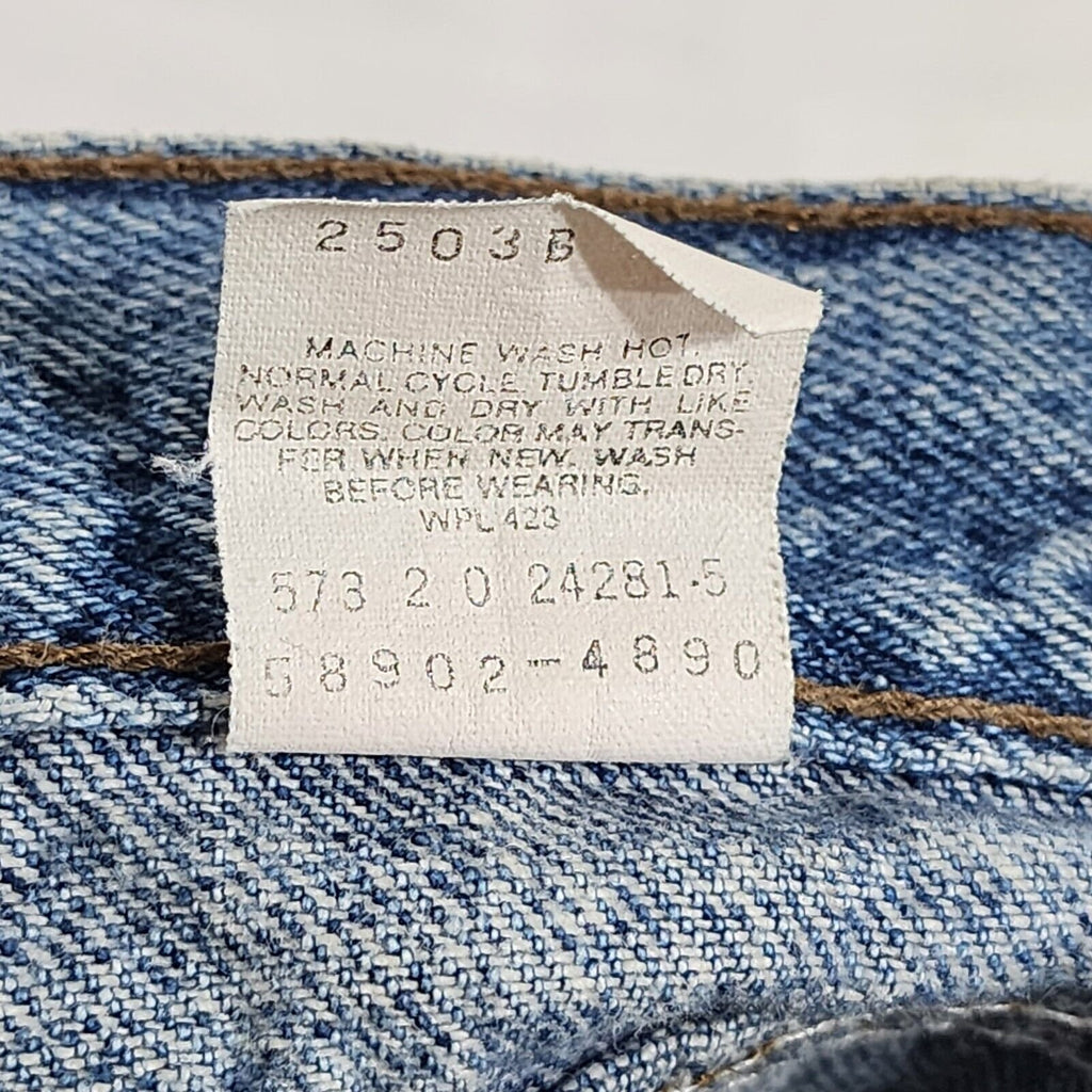 Vintage Levi's 900 Series Womens Jeans Blue Size 5 (23x27) High Rise Tapered