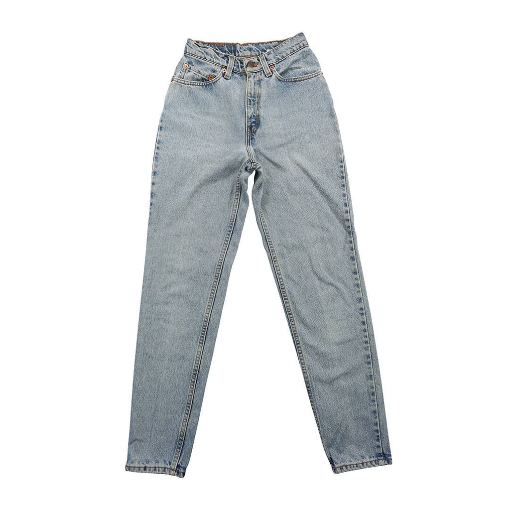 VINTAGE 90S LEVI’S 512 LIGHT-MEDIUM WASH HIGH WAISTED JEANS