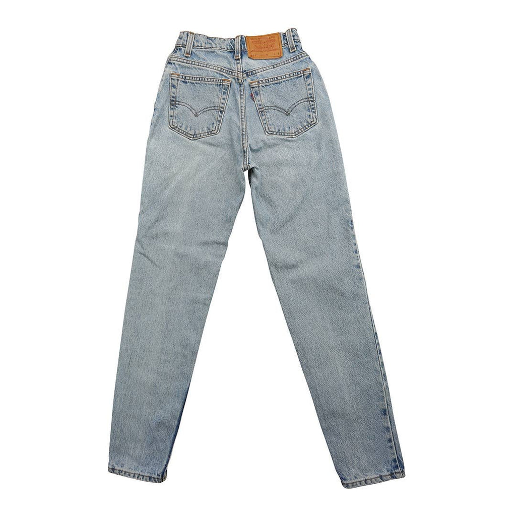 VINTAGE 90S LEVI’S 512 LIGHT-MEDIUM WASH HIGH WAISTED JEANS