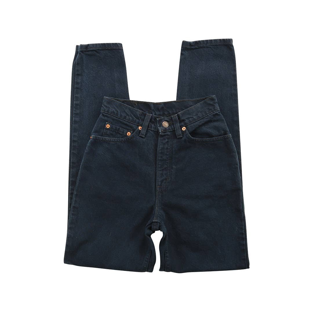 VINTAGE 90S LEVI’S 512 BLACK HIGH WAISTED JEANS