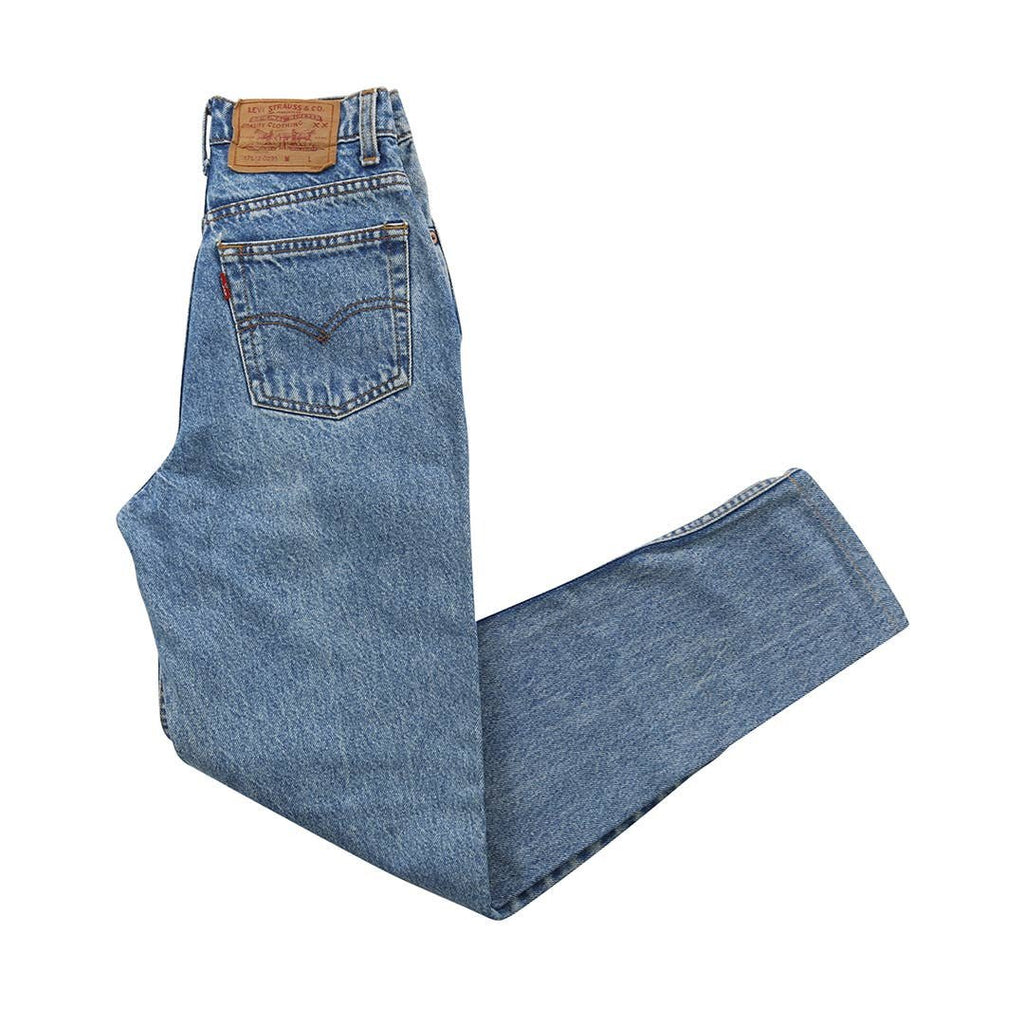VINTAGE 90S LEVI’S 512 MEDIUM WASH HIGH WAISTED JEANS