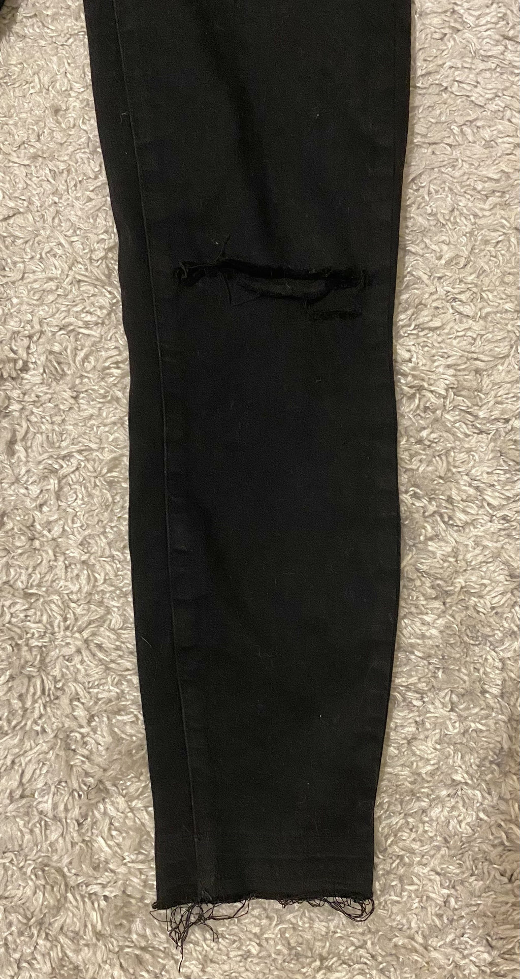 PAIGE Verdugo Crop Skinny Jeans 27 Black