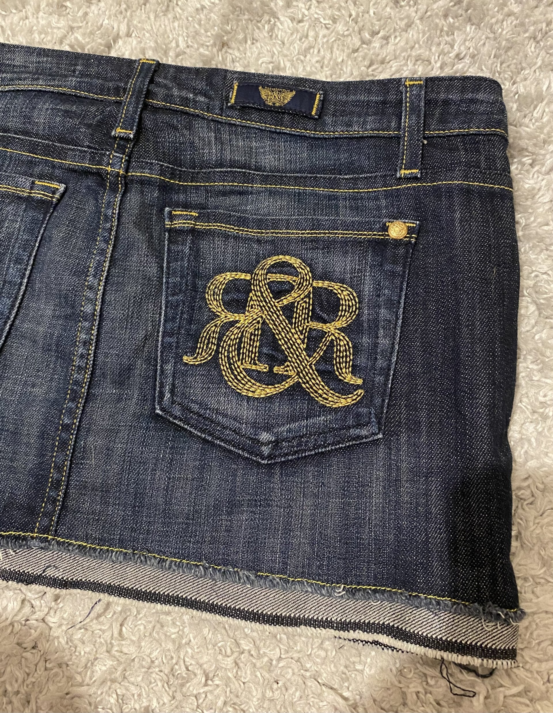 Rock & Republic Signature Denim Skirt 29
