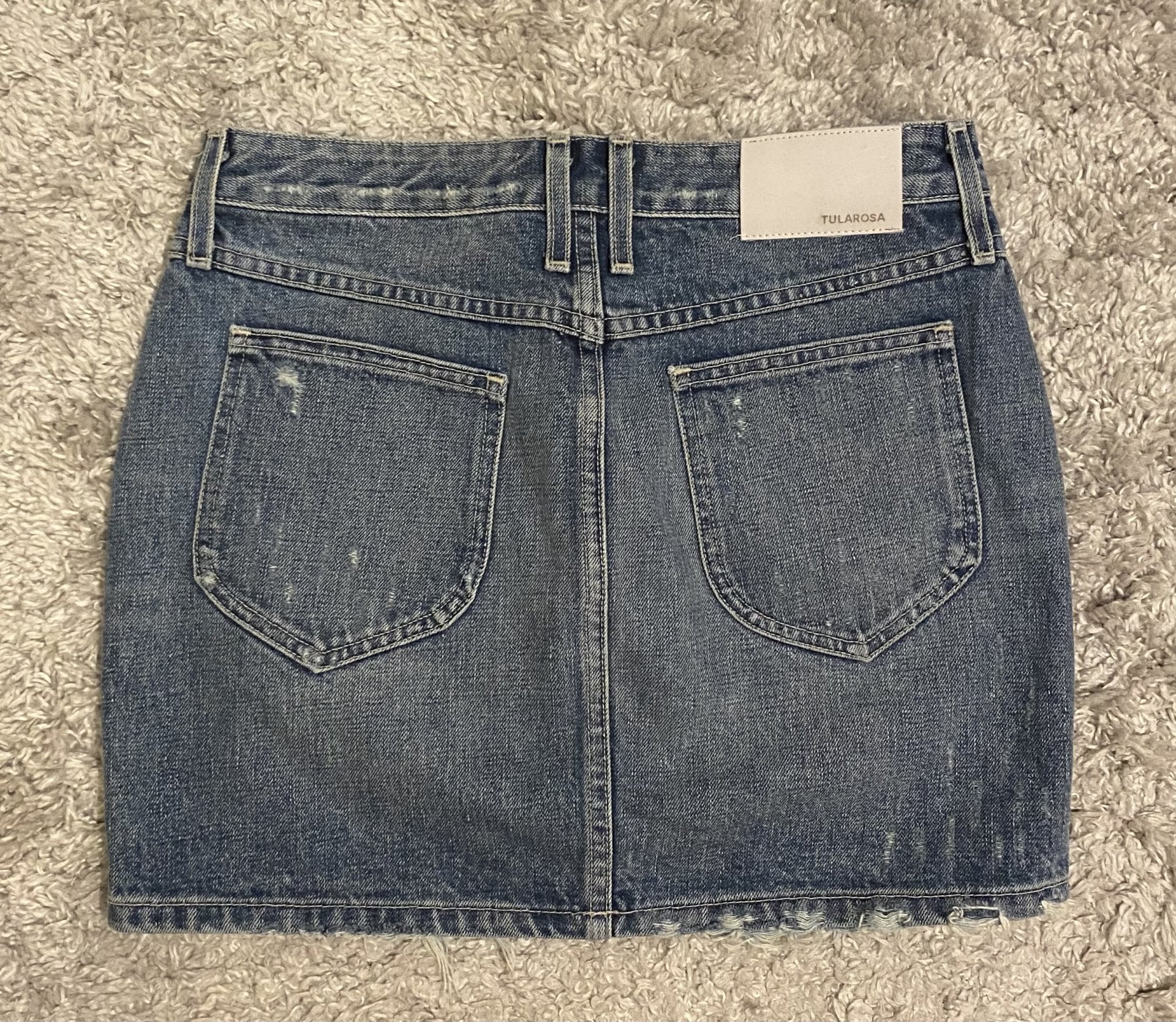 TulaRosa Denim Mini Skirt 27